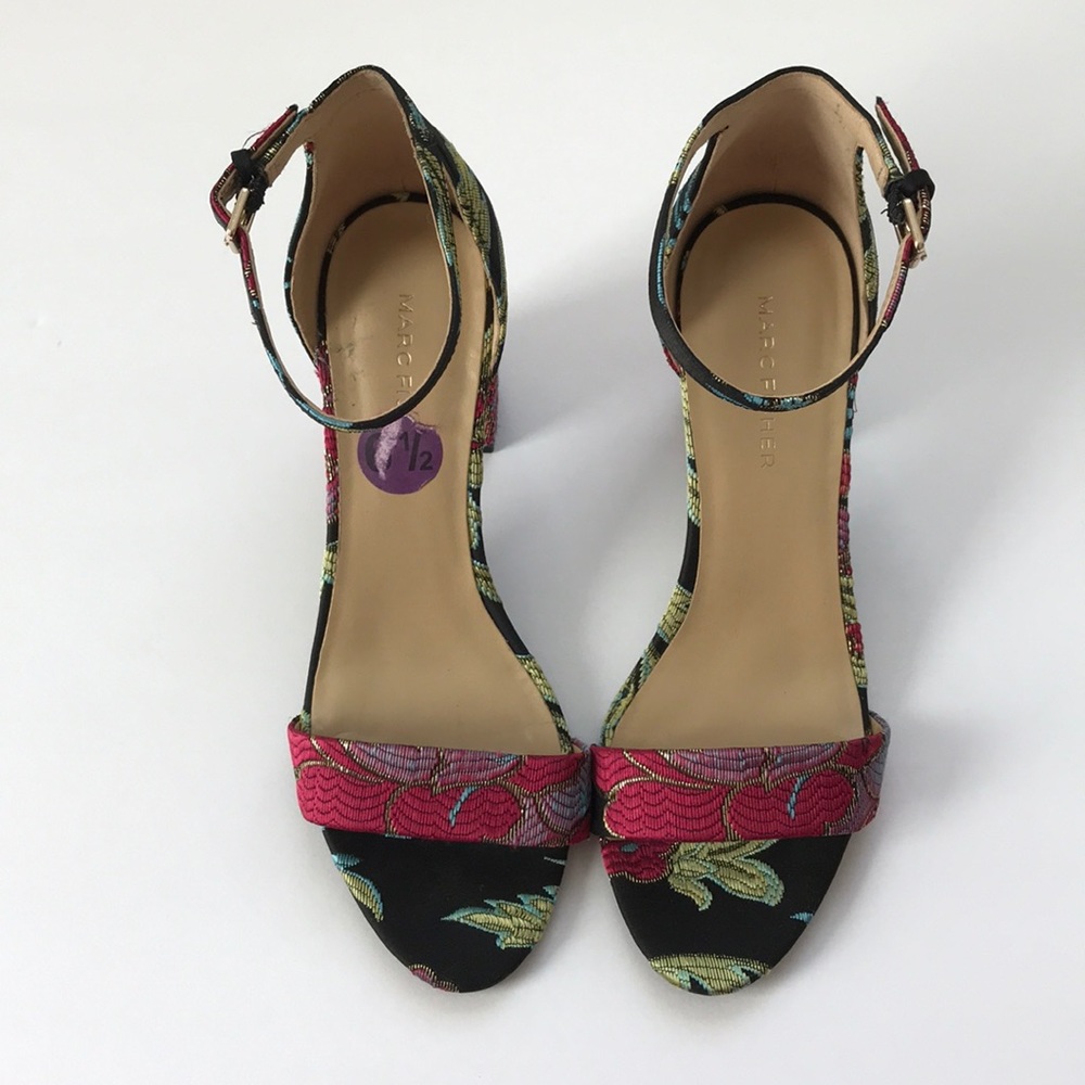 Marc Fisher heels with ankle straps size 6.5